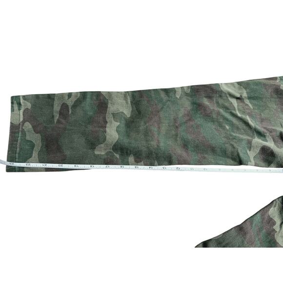 Sanctuary High Rise Camo Pants Size 27 Green Street Gorpcore Grunge Army Indie - Picture 8 of 9